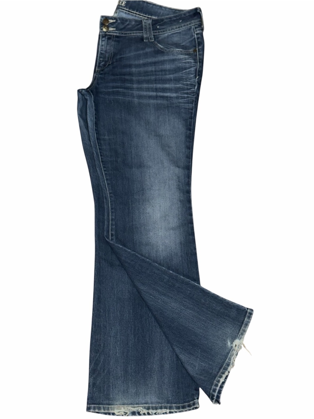 Decree Dark Blue Flare Jeans